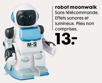 Promoties Robot moonwalk - Huismerk - Hema - Geldig van 23/11/2016 tot 06/12/2016 bij Hema