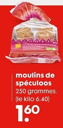 Promotions Moulins de spéculoos - Produit maison - Hema - Valide de 23/11/2016 à 06/12/2016 chez Hema