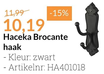 Promotions Haceka brocante haak - Haceka - Valide de 01/12/2016 à 31/12/2016 chez Magasin Salle de bains