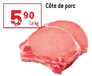 Promotions Côte de porc - Huismerk - Buurtslagers - Valide de 30/11/2016 à 06/12/2016 chez Smatch