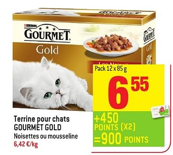 Promoties Terrine pour chats gourmet gold - Gourmet - Geldig van 30/11/2016 tot 06/12/2016 bij Smatch
