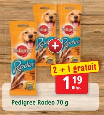Promotions Pedigree rodeo - Pedigree - Valide de 30/11/2016 à 06/12/2016 chez Maxi Zoo