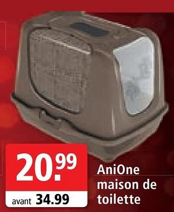 Promotions Anione maison de toilette - Anione - Valide de 30/11/2016 à 06/12/2016 chez Maxi Zoo