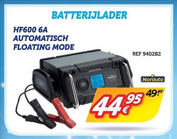 Promoties Batterij lader hf600 6a automatisch floating mode - Norauto - Geldig van 27/11/2016 tot 01/01/2017 bij Auto 5