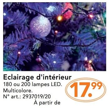Promoties Eclairage d`intérieur - Huismerk - Blokker - Geldig van 28/11/2016 tot 31/12/2016 bij Blokker