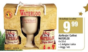 Promoties Koffertje - coffret waterloo - Waterloo - Geldig van 30/11/2016 tot 03/01/2017 bij Match