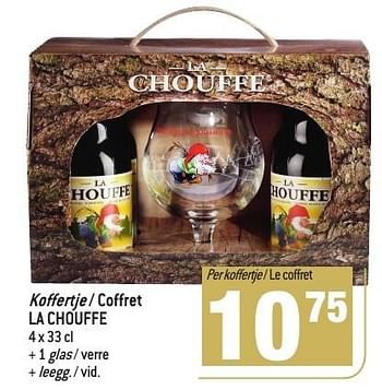 Promoties Koffertje - coffret la chouffe - La Chouffe - Geldig van 30/11/2016 tot 03/01/2017 bij Match