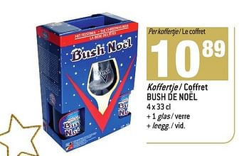 Promoties Koffertje - coffret bush de noël - Bush - Geldig van 30/11/2016 tot 03/01/2017 bij Match