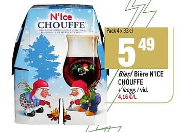 Promotions Bier - bière n`ice chouffe - Chouffe - Valide de 30/11/2016 à 03/01/2017 chez Match