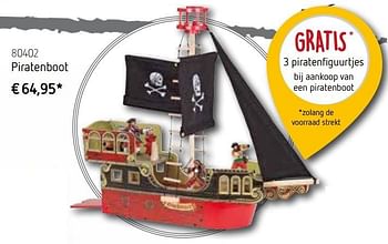 Promotions Piratenboot - Papo - Valide de 26/11/2016 à 31/01/2017 chez Krokodil
