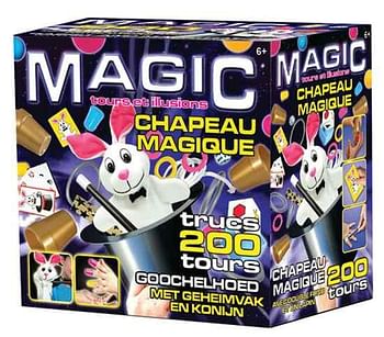Promotions Magic goochelhoed 200 trucs - Sans Marque - Valide de 10/12/2016 à 27/12/2016 chez ToyChamp