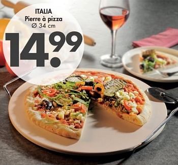 Promoties Italia pierre à pizza - Huismerk - Casa - Geldig van 28/11/2016 tot 01/01/2017 bij Casa