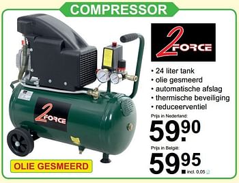 2Force 2 force compressor - Promotie bij Cranenbroek