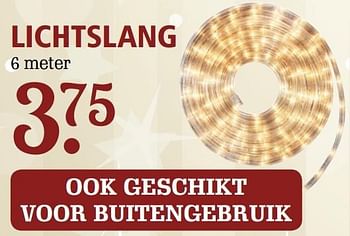 Betrokken Sortie Niet meer geldig Huismerk - Van Cranenbroek Lichtslang - Promotie bij Van Cranenbroek