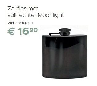 Promoties Zakfles met vultrechter moonlight - Vin Bouquet - Geldig van 02/12/2016 tot 31/12/2016 bij ShopWillems