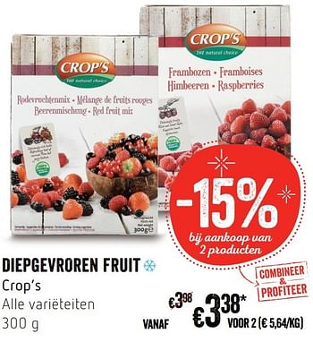 Delhaize Promotie Diepgevroren Fruit Crop S Crop S Diepvries Geldig Tot 14 12 16 Promobutler