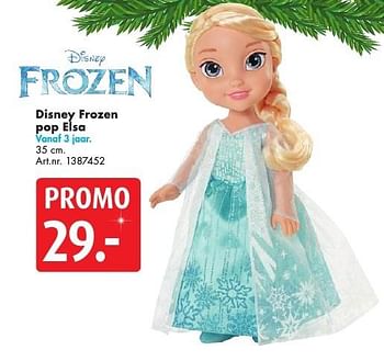 Promoties Disney frozen pop elsa - Disney  Frozen - Geldig van 10/12/2016 tot 24/12/2016 bij Bart Smit