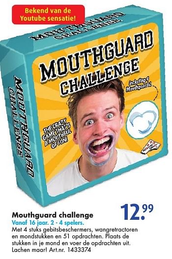 Promoties Mouthguard challenge - Identity Games - Geldig van 10/12/2016 tot 24/12/2016 bij Bart Smit