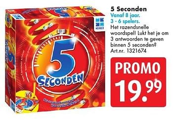 Promoties 5 seconden - Megableu - Geldig van 10/12/2016 tot 24/12/2016 bij Bart Smit