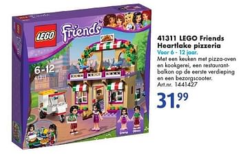 Promoties Lego friends heartlake pizzeria - Lego - Geldig van 10/12/2016 tot 24/12/2016 bij Bart Smit