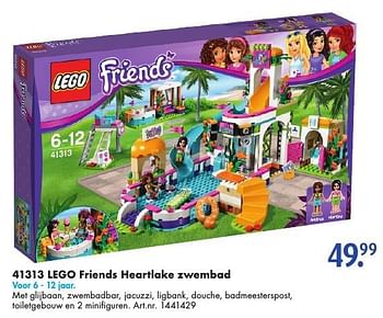 Promoties Lego friends heartlake zwembad - Lego - Geldig van 10/12/2016 tot 24/12/2016 bij Bart Smit