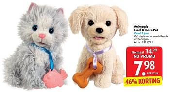 Promotions Animagic feed + care pet - AniMagic - Valide de 03/01/2017 à 31/01/2017 chez Bart Smit