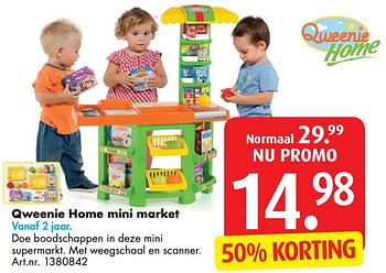 Promotions Qweenie home mini market - Qweenie Home - Valide de 03/01/2017 à 31/01/2017 chez Bart Smit