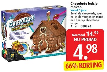 Promoties Chocolade huisje maken - Amav - Geldig van 03/01/2017 tot 31/01/2017 bij Bart Smit