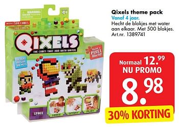 Promoties Qixels theme pack - Huismerk - Bart Smit - Geldig van 03/01/2017 tot 31/01/2017 bij Bart Smit