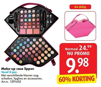 Promoties Make-up case lippen - Huismerk - Bart Smit - Geldig van 03/01/2017 tot 31/01/2017 bij Bart Smit