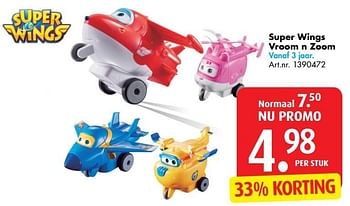 Promoties Super wings vroom n zoom - Super Wings  - Geldig van 03/01/2017 tot 31/01/2017 bij Bart Smit