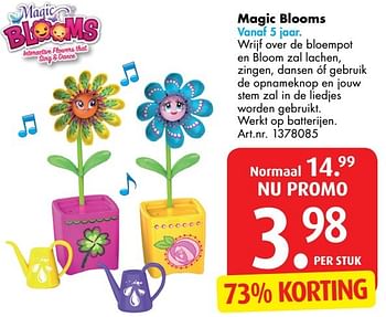 Promoties Magic blooms - Magic Blooms - Geldig van 03/01/2017 tot 31/01/2017 bij Bart Smit