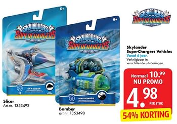 Promoties Skylanders superchargers vehicles dive bomber - Activision - Geldig van 03/01/2017 tot 31/01/2017 bij Bart Smit