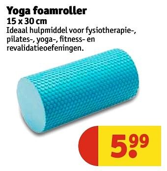 Gemaakt van Buitenboordmotor Irrigatie Rolfi Sport Yoga foamroller - Promotie bij Kruidvat