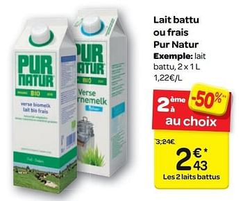 Pur Natur - Lait