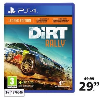 Promoties Dirt rally - CodeMasters - Geldig van 30/01/2017 tot 19/02/2017 bij Intertoys