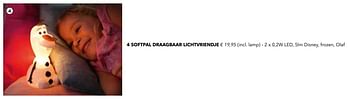 Promotions Softpal draagbaar lichtvriendje - Softpal - Valide de 18/02/2017 à 31/08/2017 chez Deba Meubelen