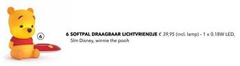 Promoties Softpal draagbaar lichtvriendje - Softpal - Geldig van 18/02/2017 tot 31/08/2017 bij Deba Meubelen