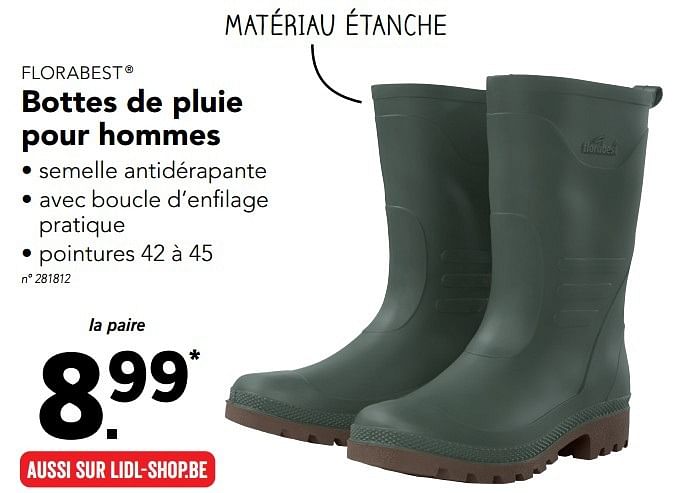 lidl botte de pluie