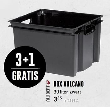 Promoties Box vulcano - Allibert - Geldig van 27/02/2017 tot 26/03/2017 bij Freetime