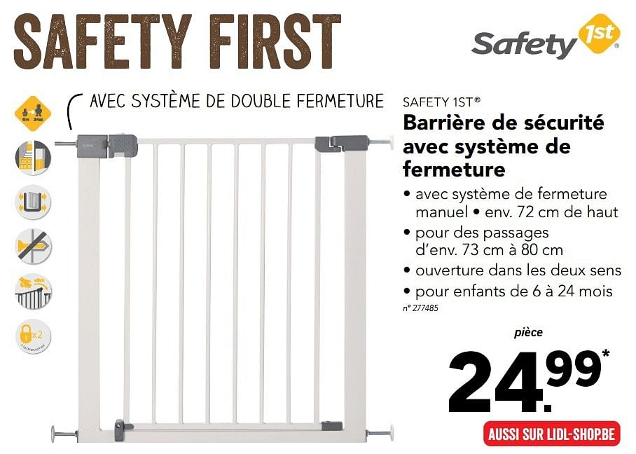 Barriere Securite Safety Lidl Free Delivery Www Workscom Com Br
