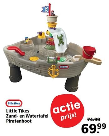 Promoties Little tikes zand- en watertafel piratenboot - Little Tikes - Geldig van 06/03/2017 tot 19/03/2017 bij Bart Smit