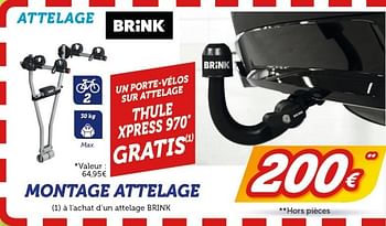 Promotions Attelage - Brink - Valide de 20/03/2017 à 11/04/2017 chez Auto 5