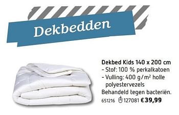 Promoties Dekbed kids - Huismerk - Dreamland - Geldig van 15/03/2017 tot 15/03/2018 bij Dreamland