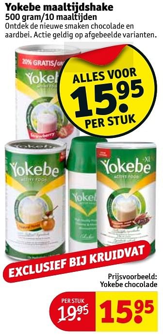 Promoties Yokebe chocolade - Yokebe - Geldig van 14/03/2017 tot 26/03/2017 bij Kruidvat