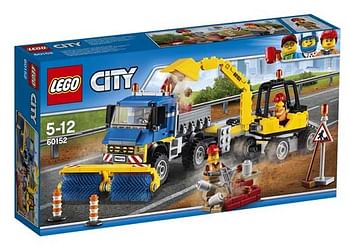 Promoties 60152 Veeg- en graafmachine - Lego - Geldig van 21/10/2017 tot 10/12/2017 bij ToyChamp