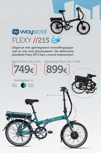 Promoties Flexy --215 - Wayscrall - Geldig van 01/04/2017 tot 31/03/2018 bij Auto 5