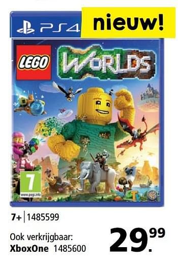 Promoties Lego worlds - Warner Brothers Interactive Entertainment - Geldig van 20/03/2017 tot 02/04/2017 bij Bart Smit