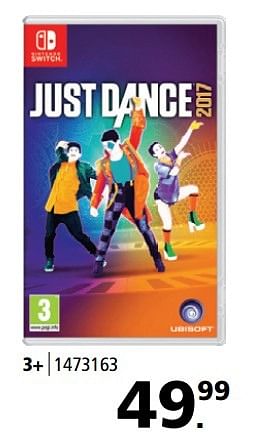 Promoties Just dance 2017 - Ubisoft - Geldig van 20/03/2017 tot 02/04/2017 bij Bart Smit