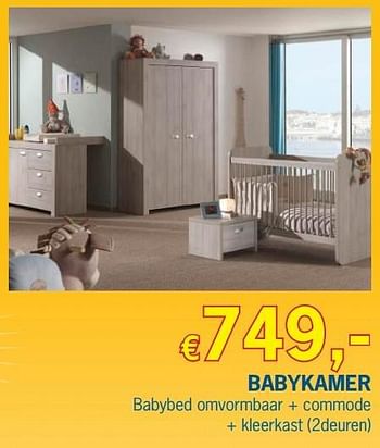 Promoties Babykamer - Huismerk - De Prijzenklopper - Geldig van 01/04/2017 tot 30/04/2017 bij De Prijzenklopper